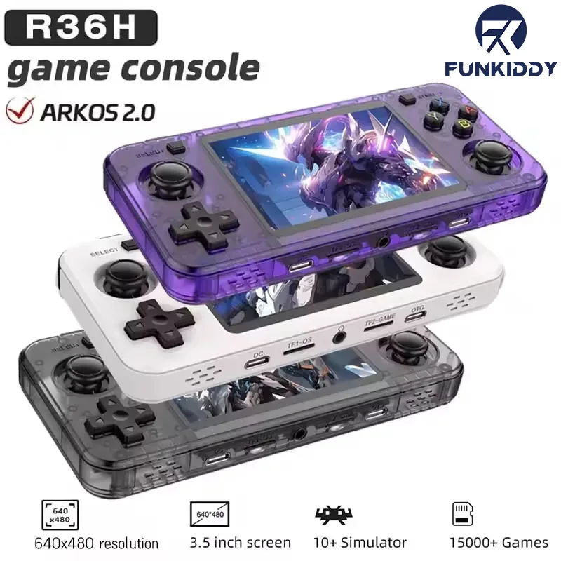 Retro Gaming Device Handheld - Konsol Game Genggam Retro FUNKIDDY New