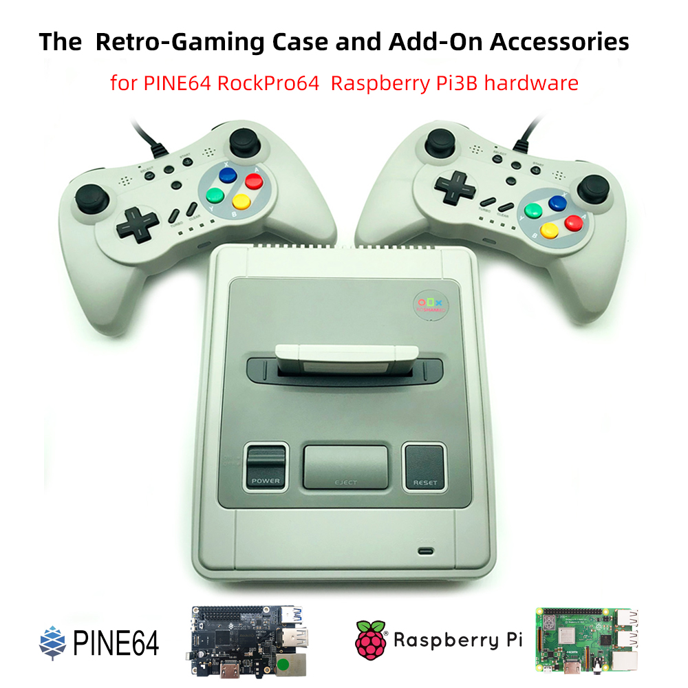 Retro Gaming Raspberry Pi - Aksesori Casing Game Bergaya Retro Famicom