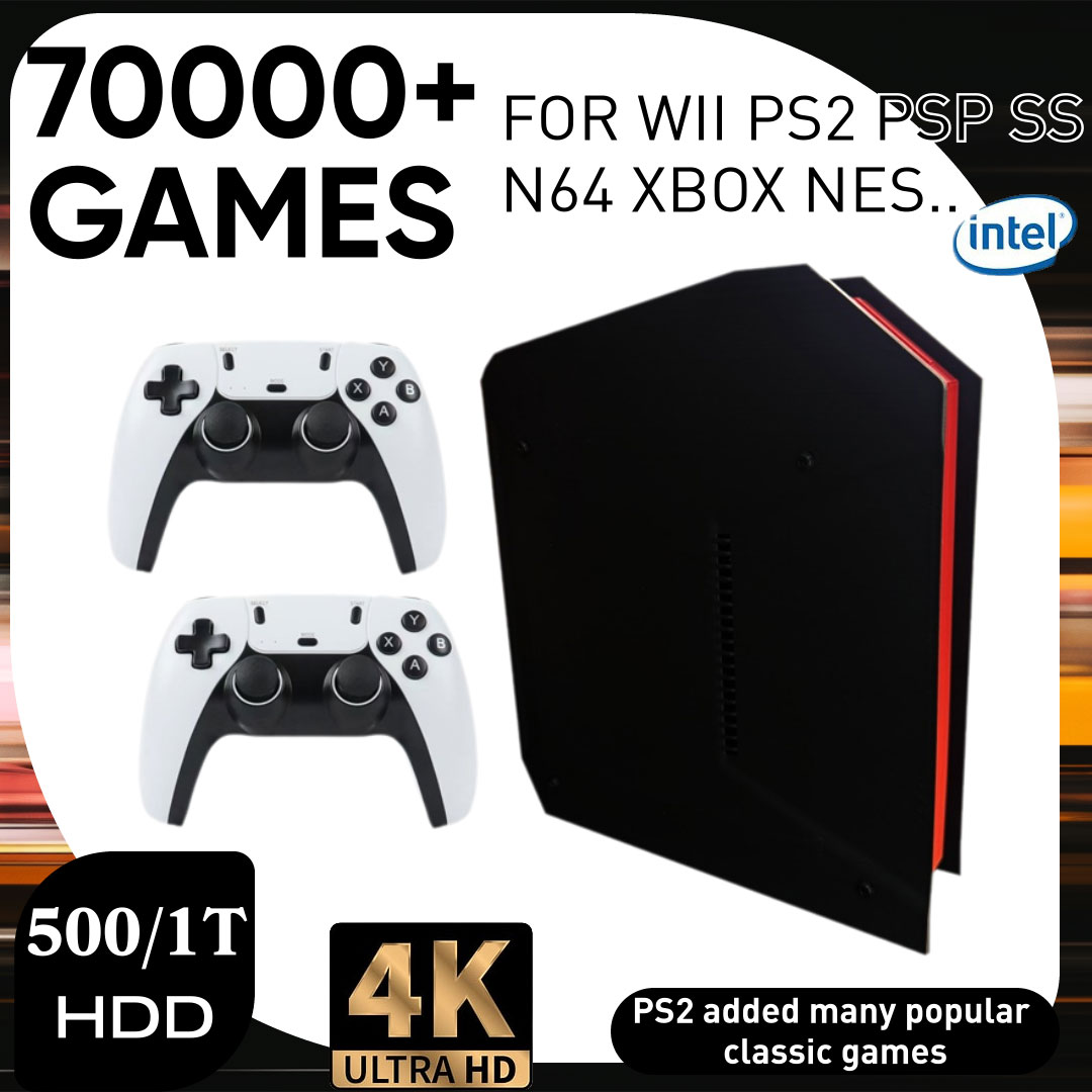 Retro Gaming Qss - Konsol Video Game Retro X4 Dengan