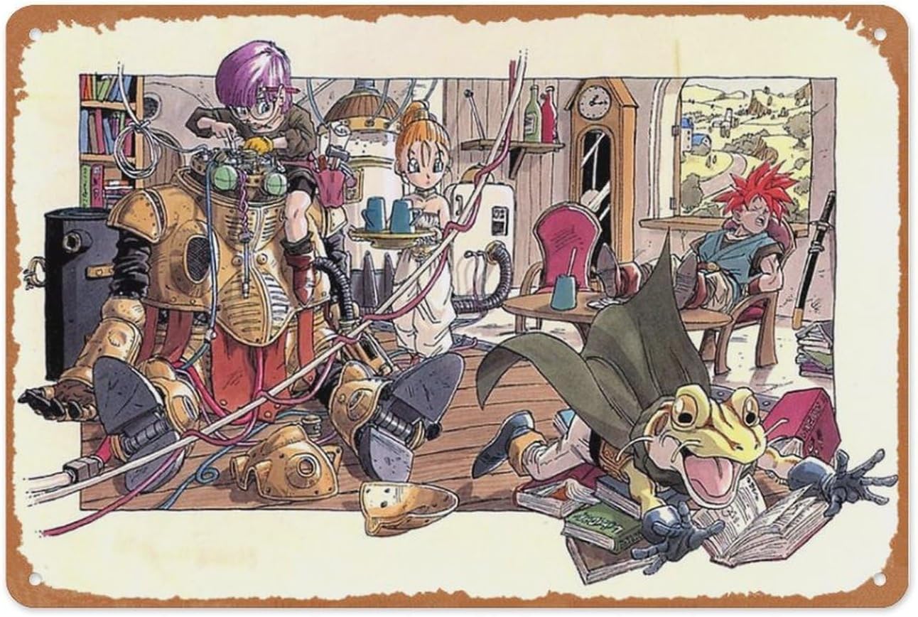 Retro Gaming Us - Tanda Logam Game Retro - Seni