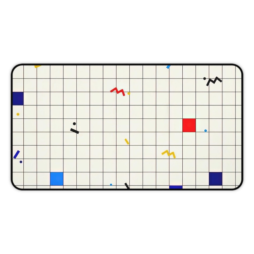 Mouse Gaming Retro - Alas Meja Mouse Pad Geometris Retro