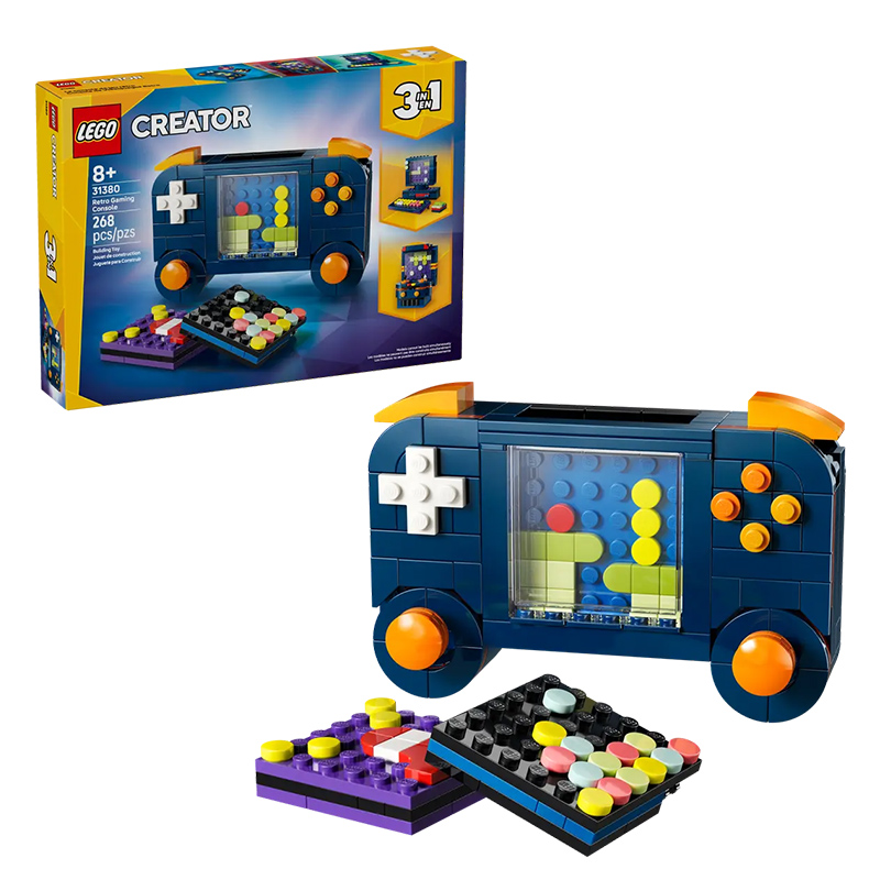 LEGO Creator 3in1 Building Blo - Retro Gaming Handhelds ulasan dan harga
