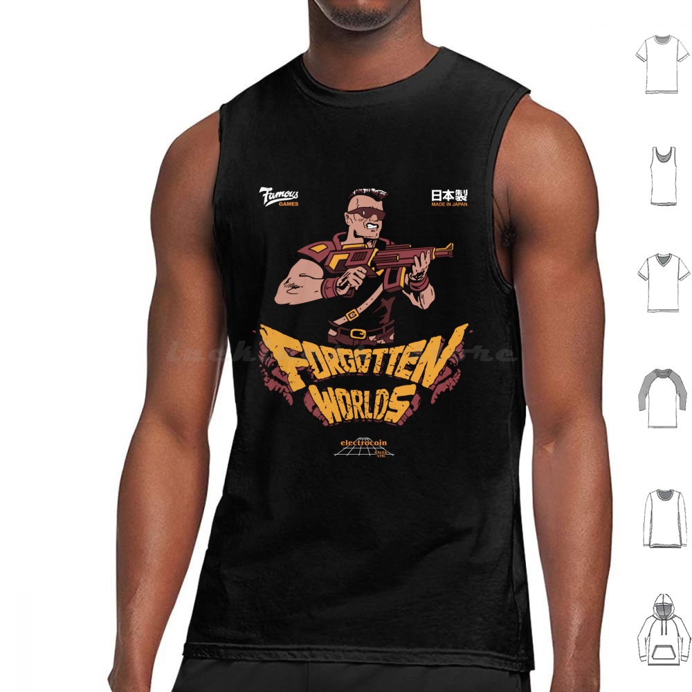 Tank Top Game Arcade Retro Vin - World Of Retro Gaming ulasan dan harga
