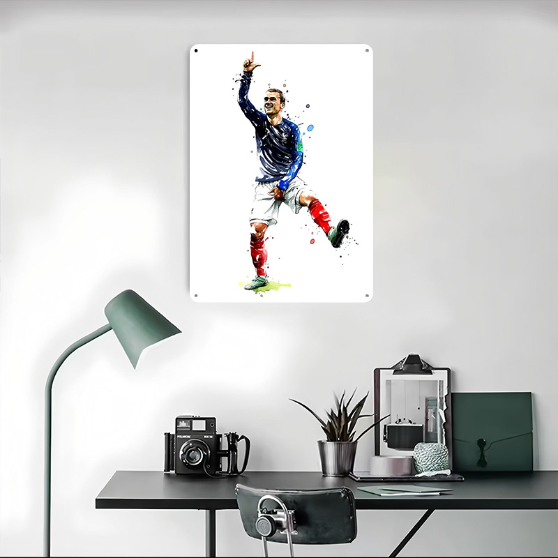 Antoine Griezmann Poster Cetak - Retro Gaming France ulasan dan harga