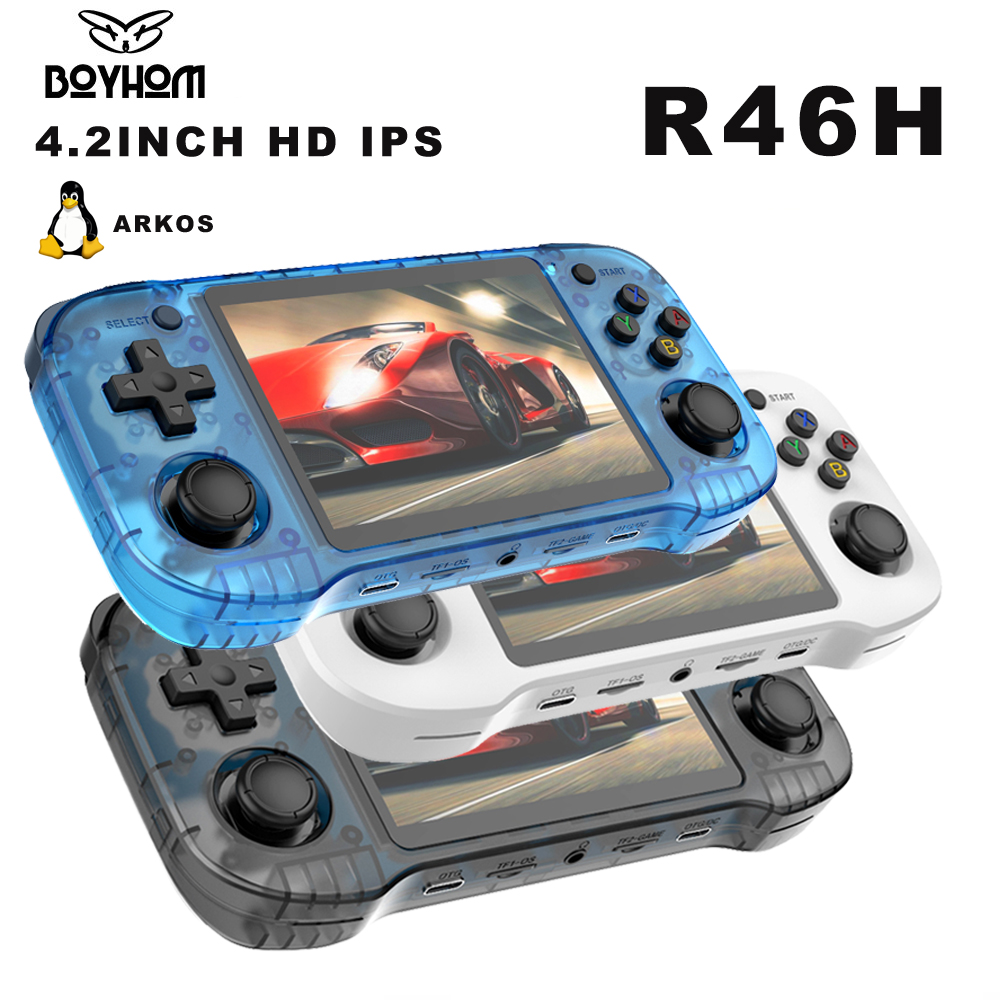Konsol Game Genggam Retro R46H - Retro Gaming On Linux ulasan dan harga