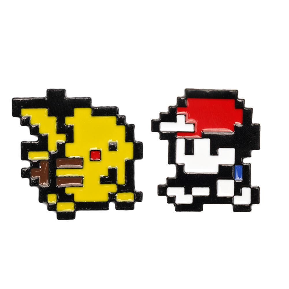 2 Buah Pin Enamel Pokemon Piks - Retro Gaming Pokemon ulasan dan harga