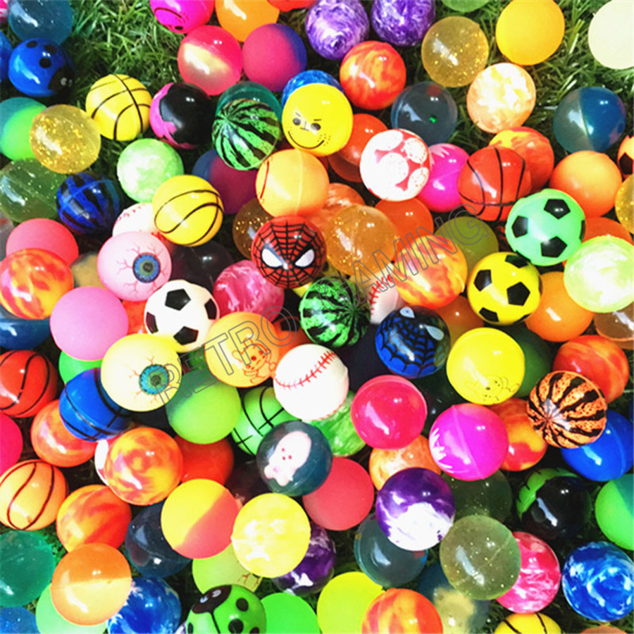 100 buah/lot bola mainan lucu  - Retro Gaming Store ulasan dan harga