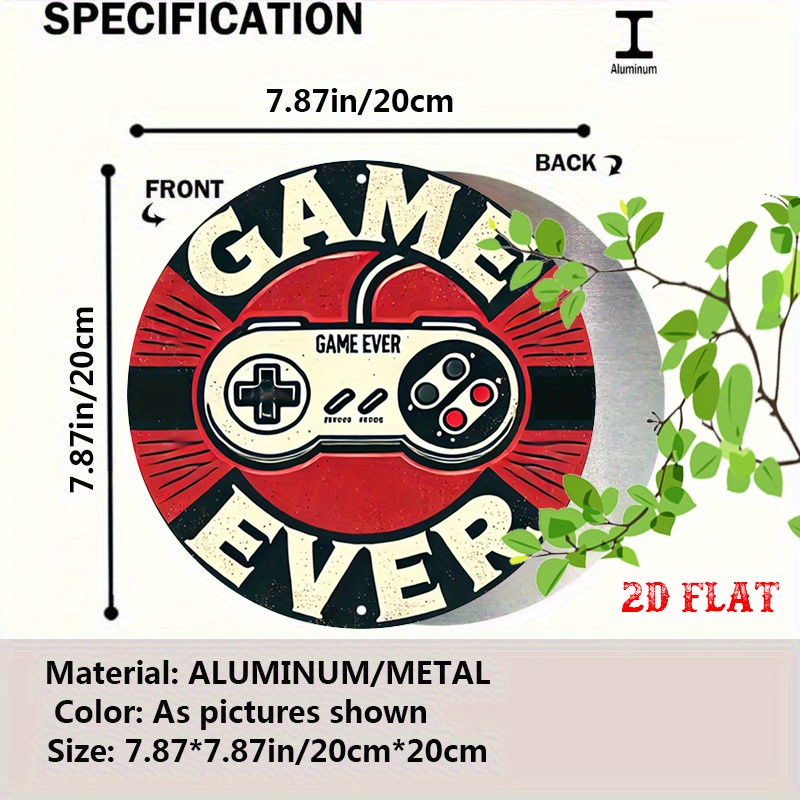 Papan Aluminium Bulat Retro Ga - Retro Gaming Us ulasan dan harga