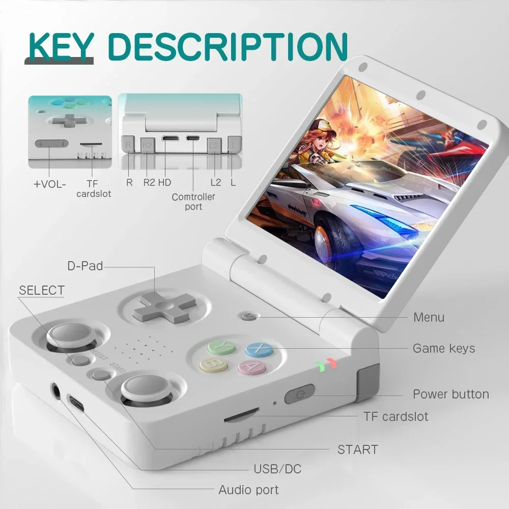 Konsol Game Genggam MIYOO Flip - Retro Gaming On Linux ulasan dan harga