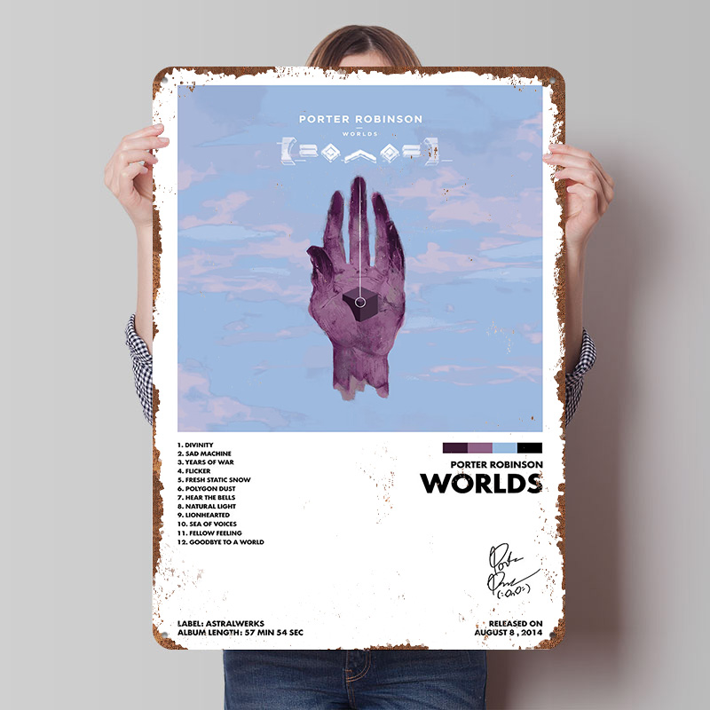 Poster Logam Porter Robinson W - World Of Retro Gaming ulasan dan harga