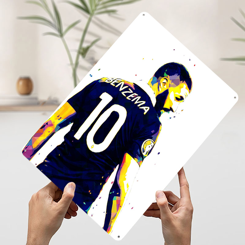 Poster Karim Benzema Prancis R - Retro Gaming France ulasan dan harga