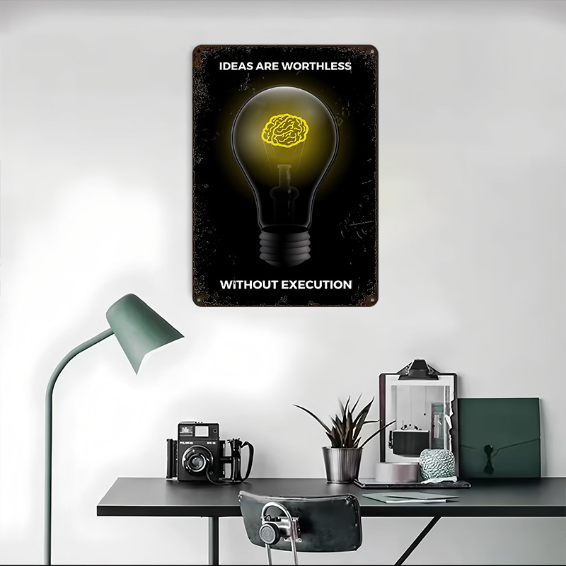 Poster Tinplate Kustom, Seni D - Retro Gaming Room Ideas ulasan dan harga