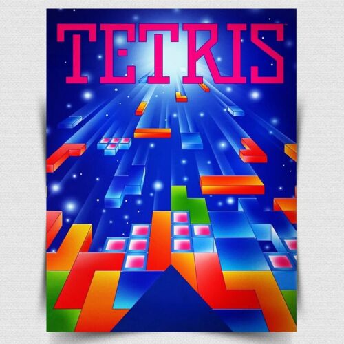 PLAKAT TETRIS METAL SIGN - Pos - Retro Gaming Us ulasan dan harga