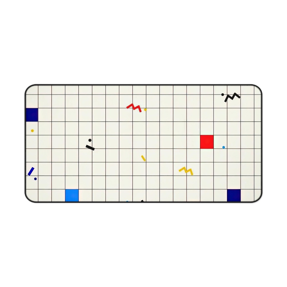 Alas Meja Mouse Pad Geometris  - Mouse Gaming Retro ulasan dan harga
