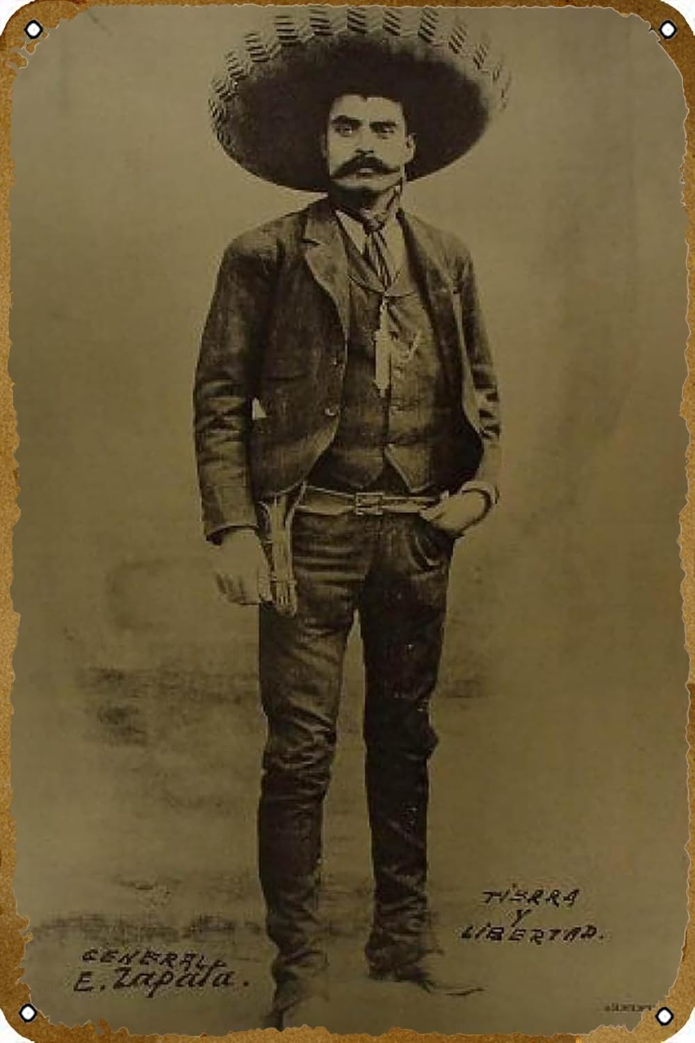 Poster EMILIANO ZAPATA ZICO-17 - Retro Gaming Pictures ulasan dan harga