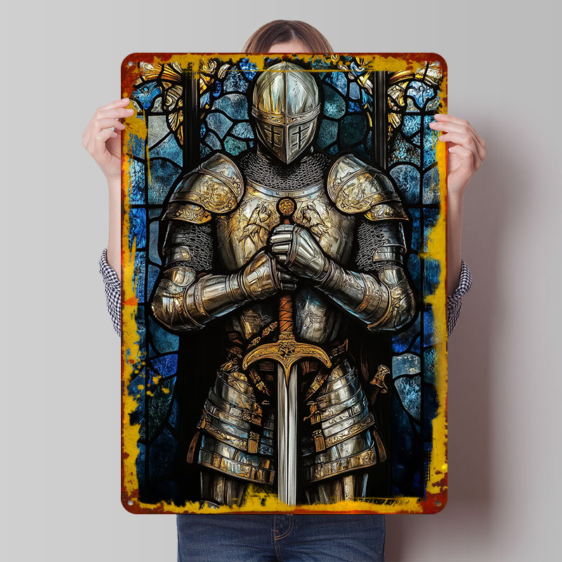 Poster Plakat Timah Ksatria Be - Retro Knight Gaming ulasan dan harga