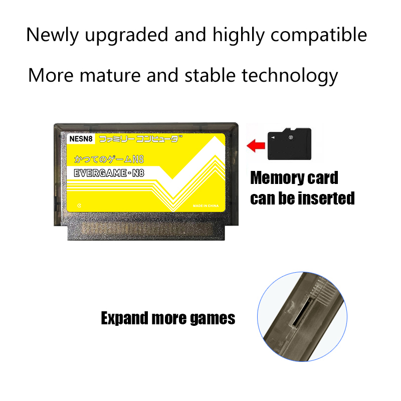 REMANK EVERGAME N8 NES Kartrid - Retro Gaming Handhelds ulasan dan harga