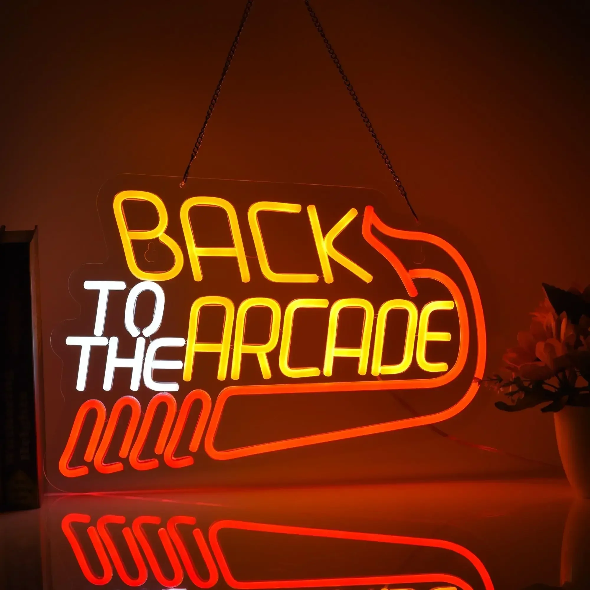 Lampu Neon Arcade Retro untuk  - Retro Gaming Room Ideas ulasan dan harga