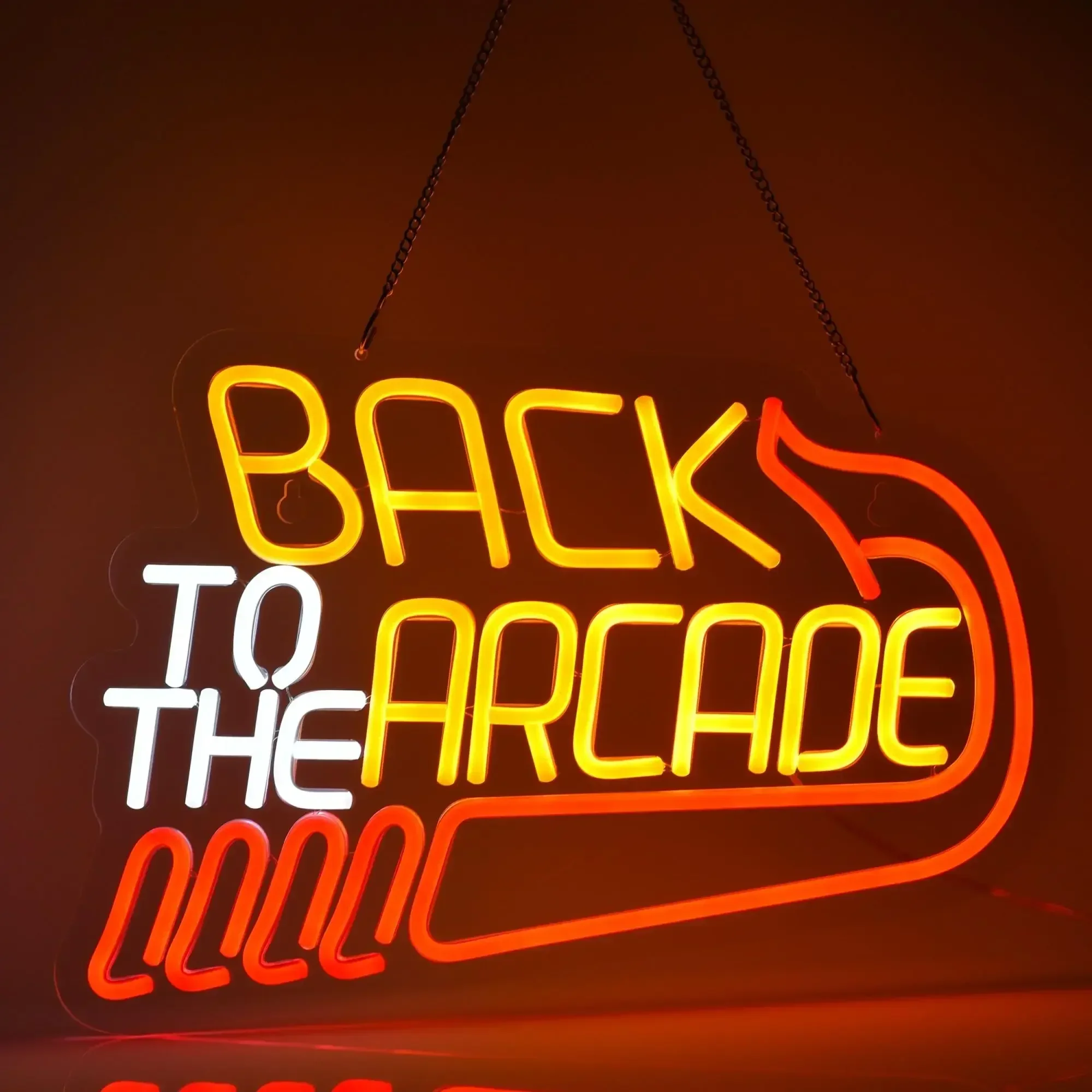 Lampu Neon Arcade Retro untuk  - Retro Gaming Room Ideas ulasan dan harga