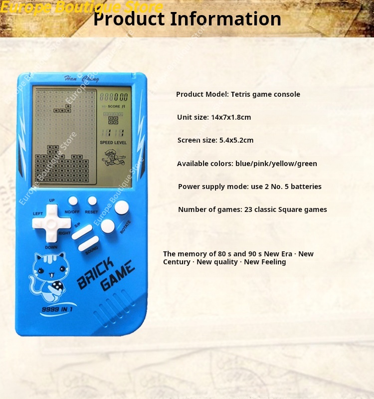 Konsol Game Genggam Layar Besa - Retro Gaming Device Handheld ulasan dan harga